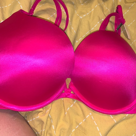 NEW!! NEW!! NWT Victoria’s Secret Hot Pink sexy push judo knit - Picture 2 of 12